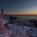Morning Glow at Portland Headlight