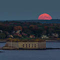 Moonrise over Ft. Gorges